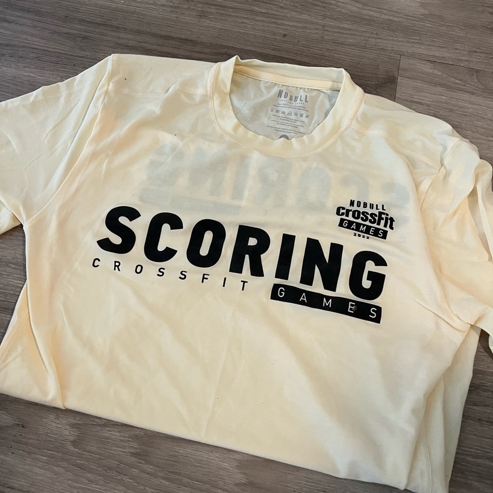 2022 NOBULL CrossFit Games Scoring Tee SZS